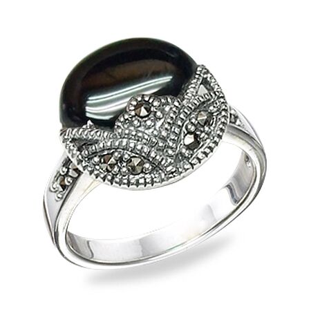 Marcasite Ring - HR0600