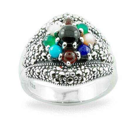 Marcasite Ring - HR0783