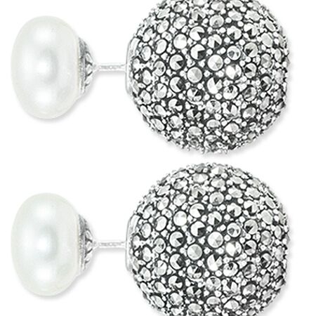 Marcasite Earring - HE0855 Marcasite Earring - HE0855