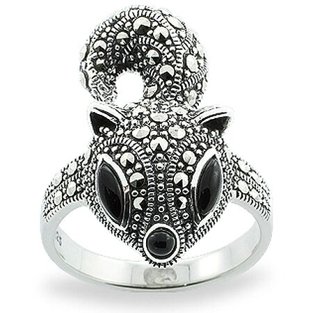 Marcasite Ring - HR0812 Marcasite Ring - HR0812