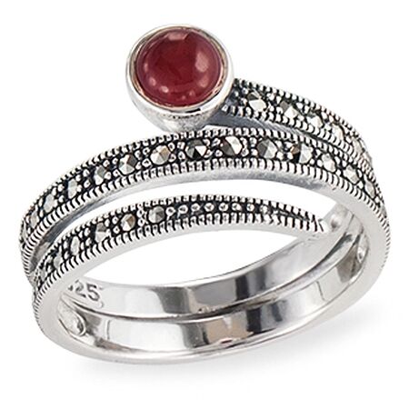 Marcasite Ring - HR1318 Marcasite Ring - HR1318